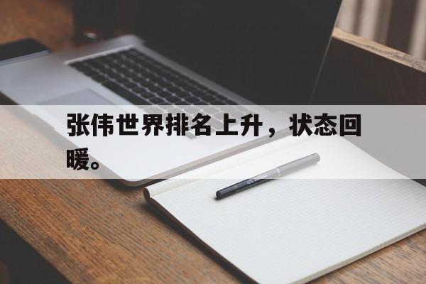开云综合app官方官网张伟世界排名上升，状态回暖。后缀