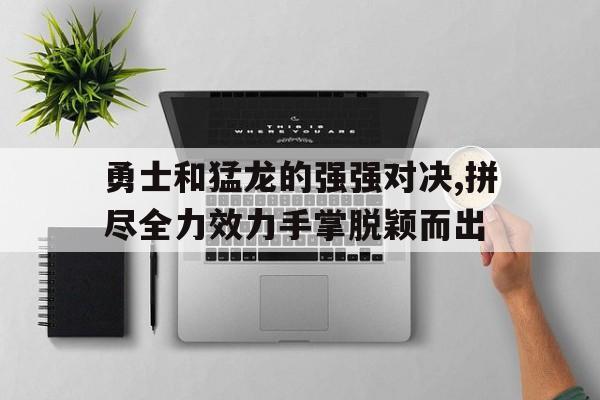 开云综合app登录入口-勇士和猛龙的强强对决,拼尽全力效力手掌脱颖而出